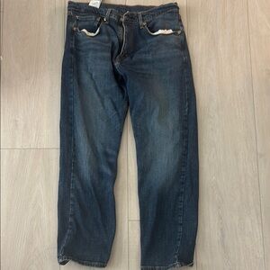 Levi's Blue Relaxed Fit Jeans with Indigo Wash